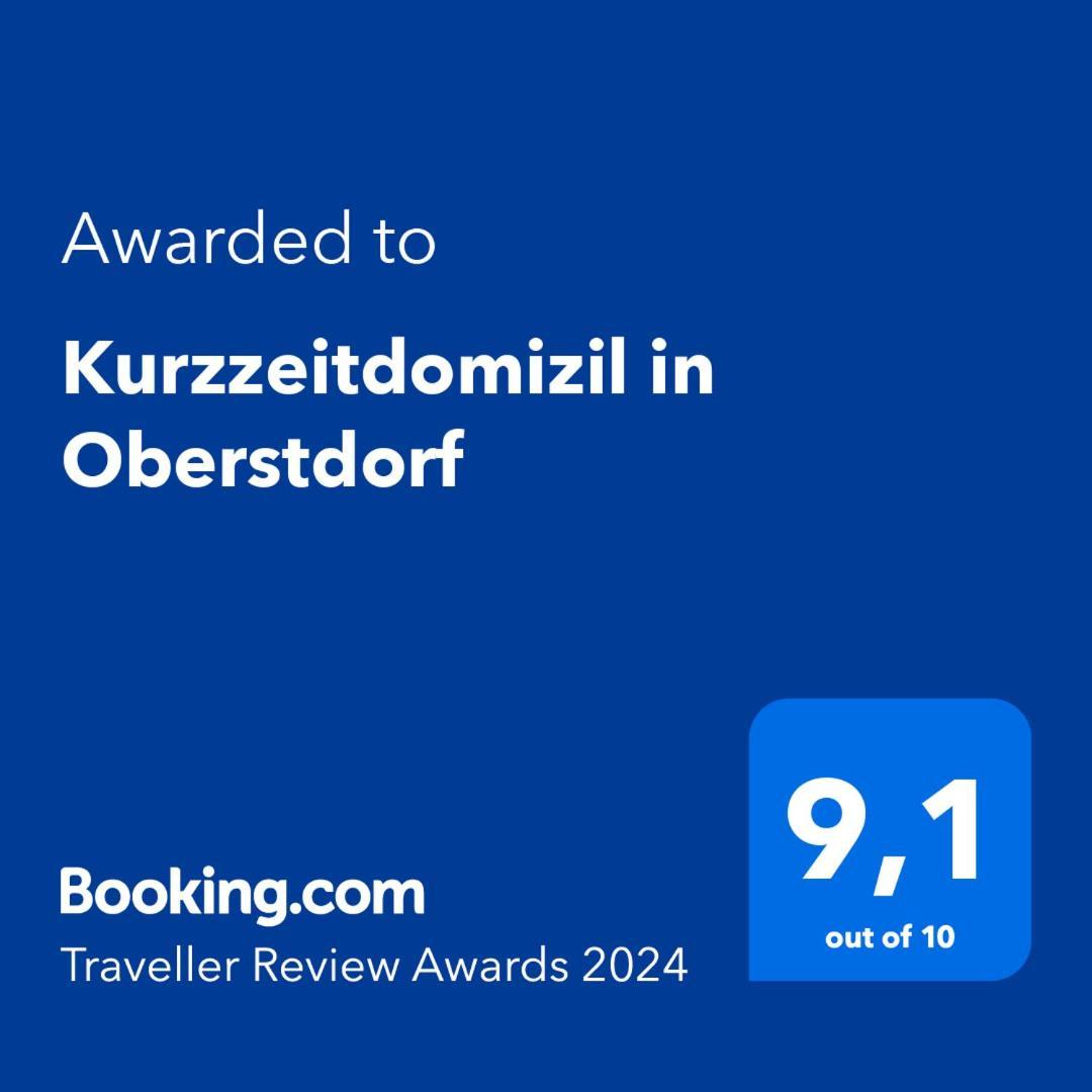 Kurzzeitdomizil In Oberstdorf Apartment ภายนอก รูปภาพ